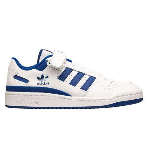 adidas low forum blauw